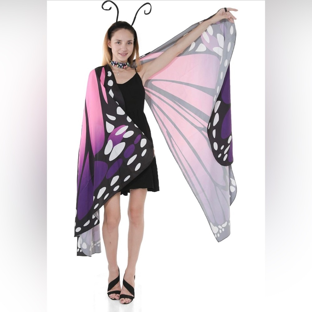 Butterfly 🦋 Wings & Headband - Picture 3 of 5